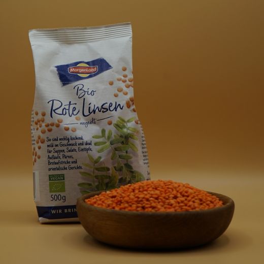 Bio - Rote Linsen 1kg