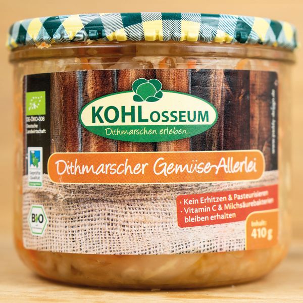 Bio - Kraut & Rüben,  fermentiert, roh, 410g