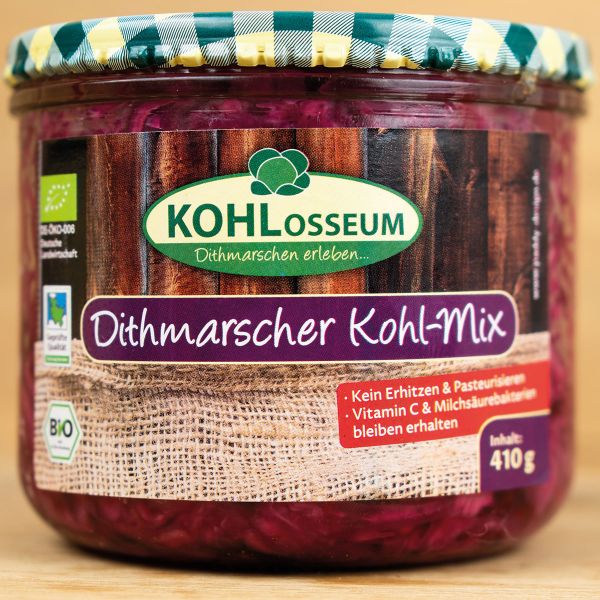Bio - Kohl-Mix fermentiert, roh, 410g