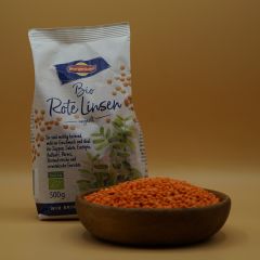 Bio - Rote Linsen 1kg