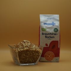 Bio - Braunhirseflocken garantiert glutenfrei 250g