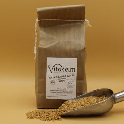 Bio - Leinsaat gold, keimfähig, 400g