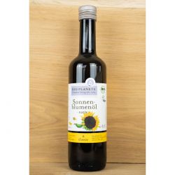 Bio - Sonnenblumenöl, nativ, kalt gepresst 500ml - fair trade