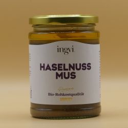 Bio - Haselnussmus in Rohkostqualität