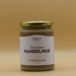 Bio - Mandelmus dunkel in Rohkostqualität, 500g