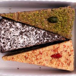 Bio - Tortenset (3 verschiedene Torten), circa 210g