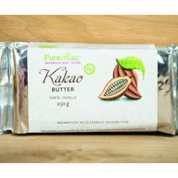 Bio - Kakaobutter, Rohkostqualität