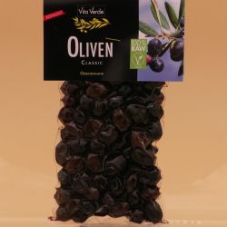 Bio - Oliven Thrumba, wenig Salz, Rohkostqualität, 200g
